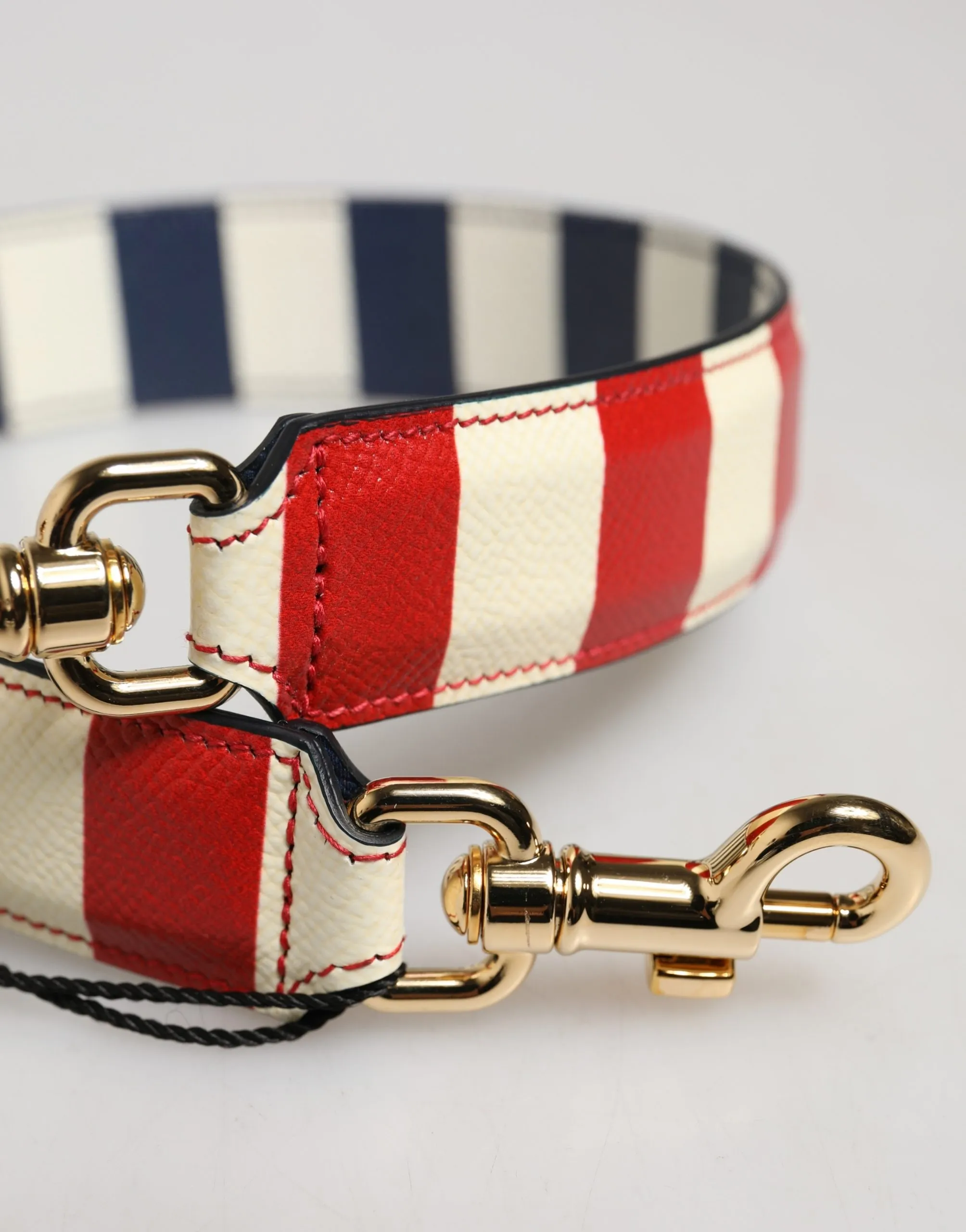 Leather Striped Bag Accessory Shoulder Women's Strap - Dolce & Gabbana - Modalova
