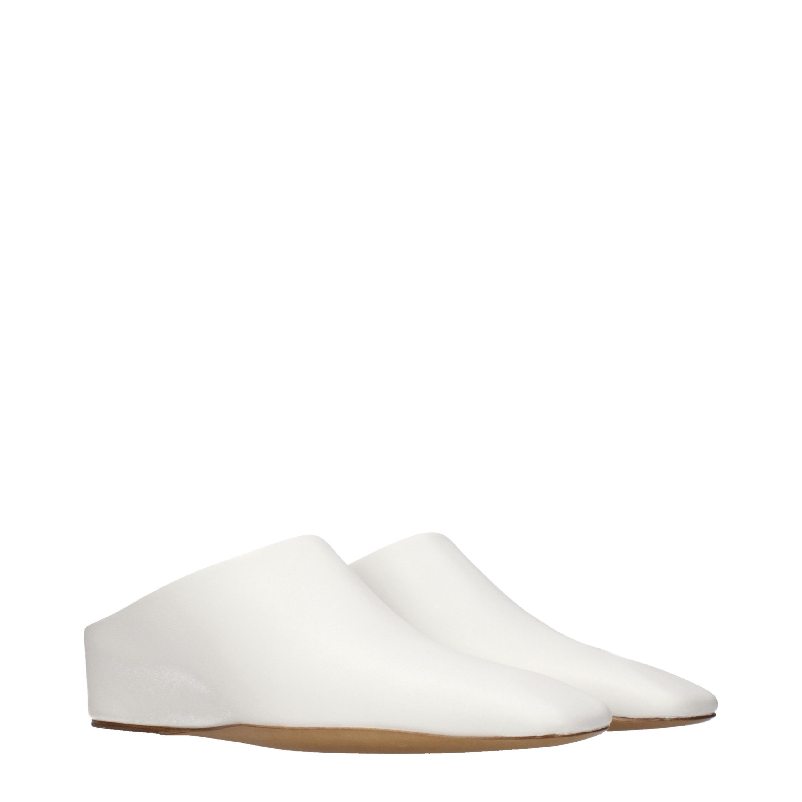 Leather Women's Slippers - Jil Sander - Modalova