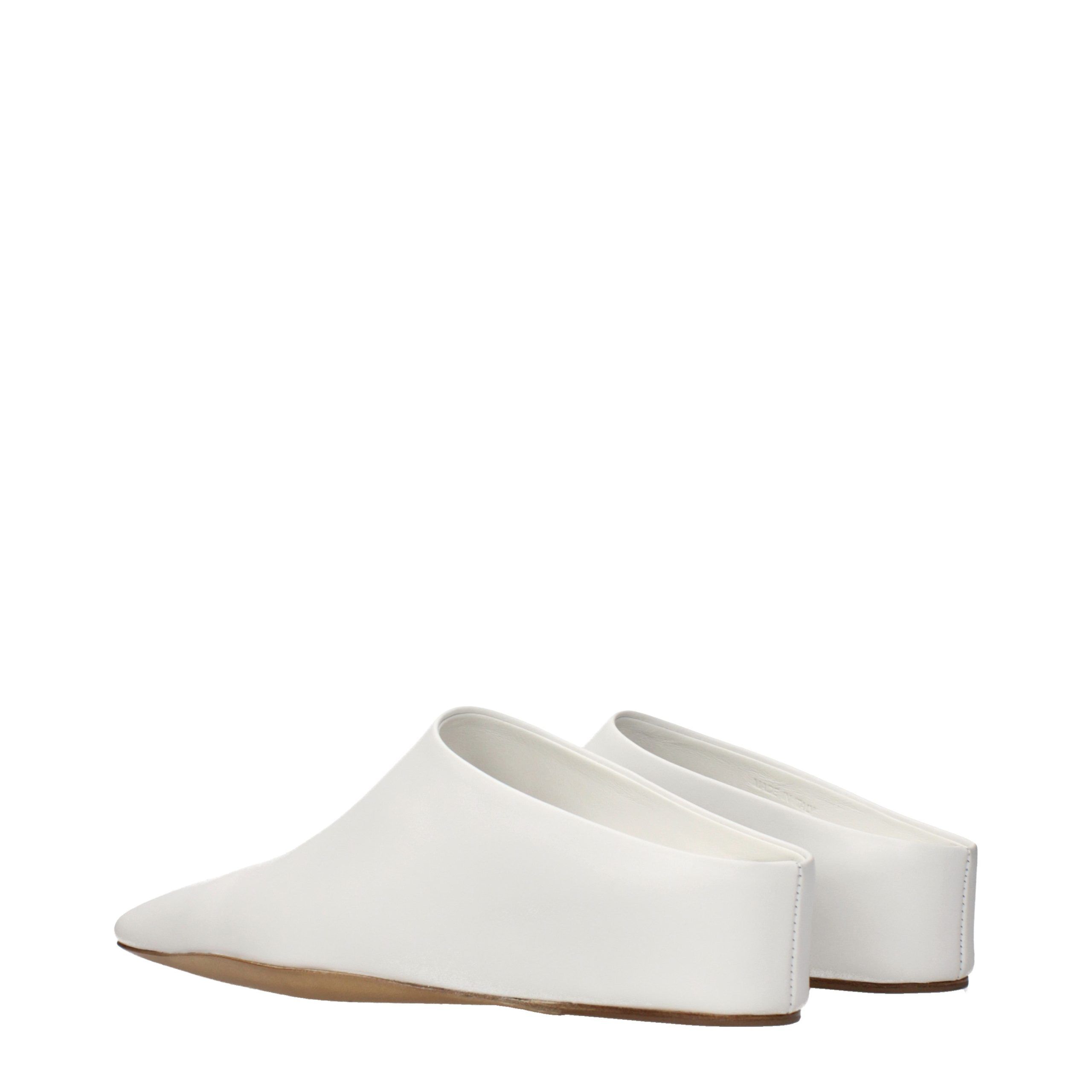 Leather Women's Slippers - Jil Sander - Modalova