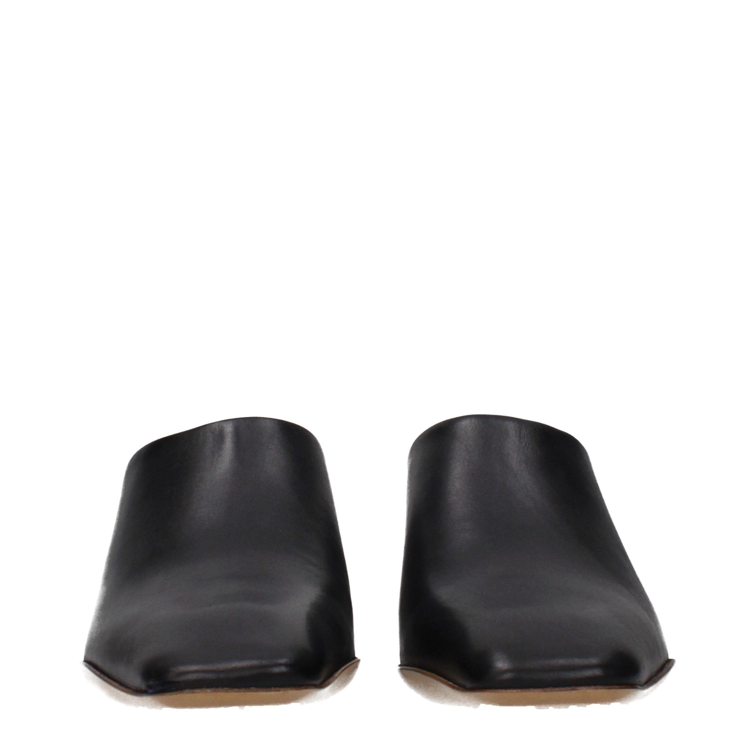 Leather Women's Slippers - Jil Sander - Modalova