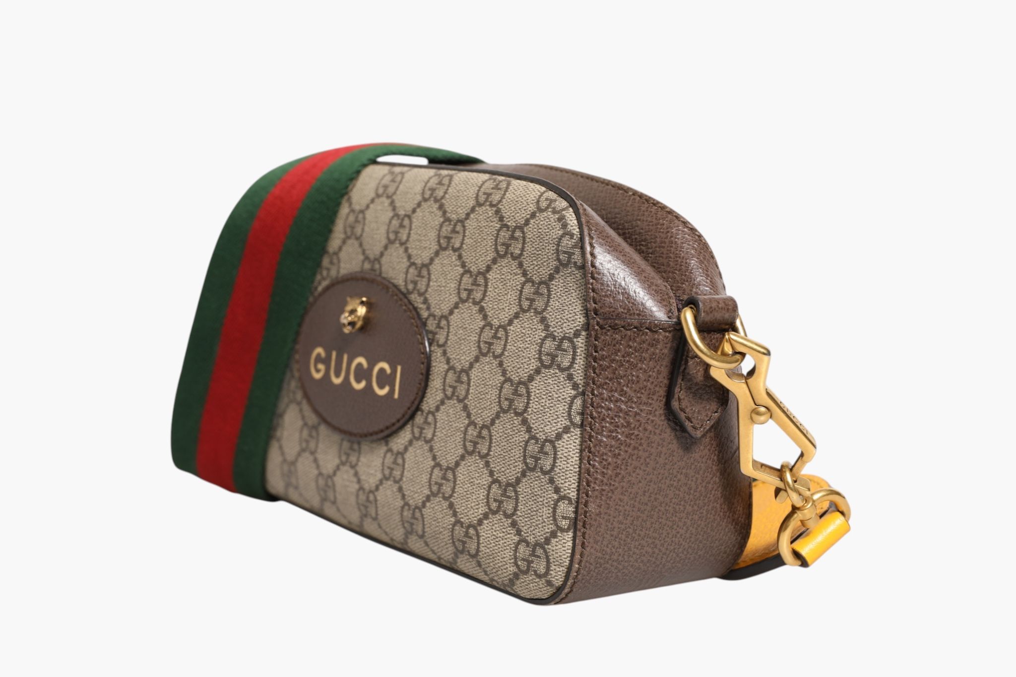 GG Supreme Coated Canvas Neo Messenger Men's Bag (Pre-Owned) - Gucci - Modalova