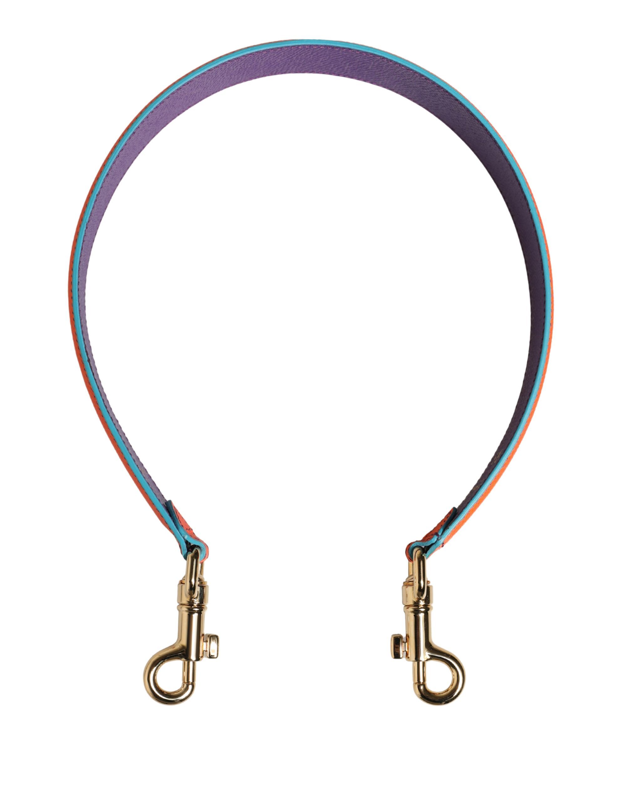 Purple Calf Leather Bag Accessory Shoulder Women's Strap - Dolce & Gabbana - Modalova