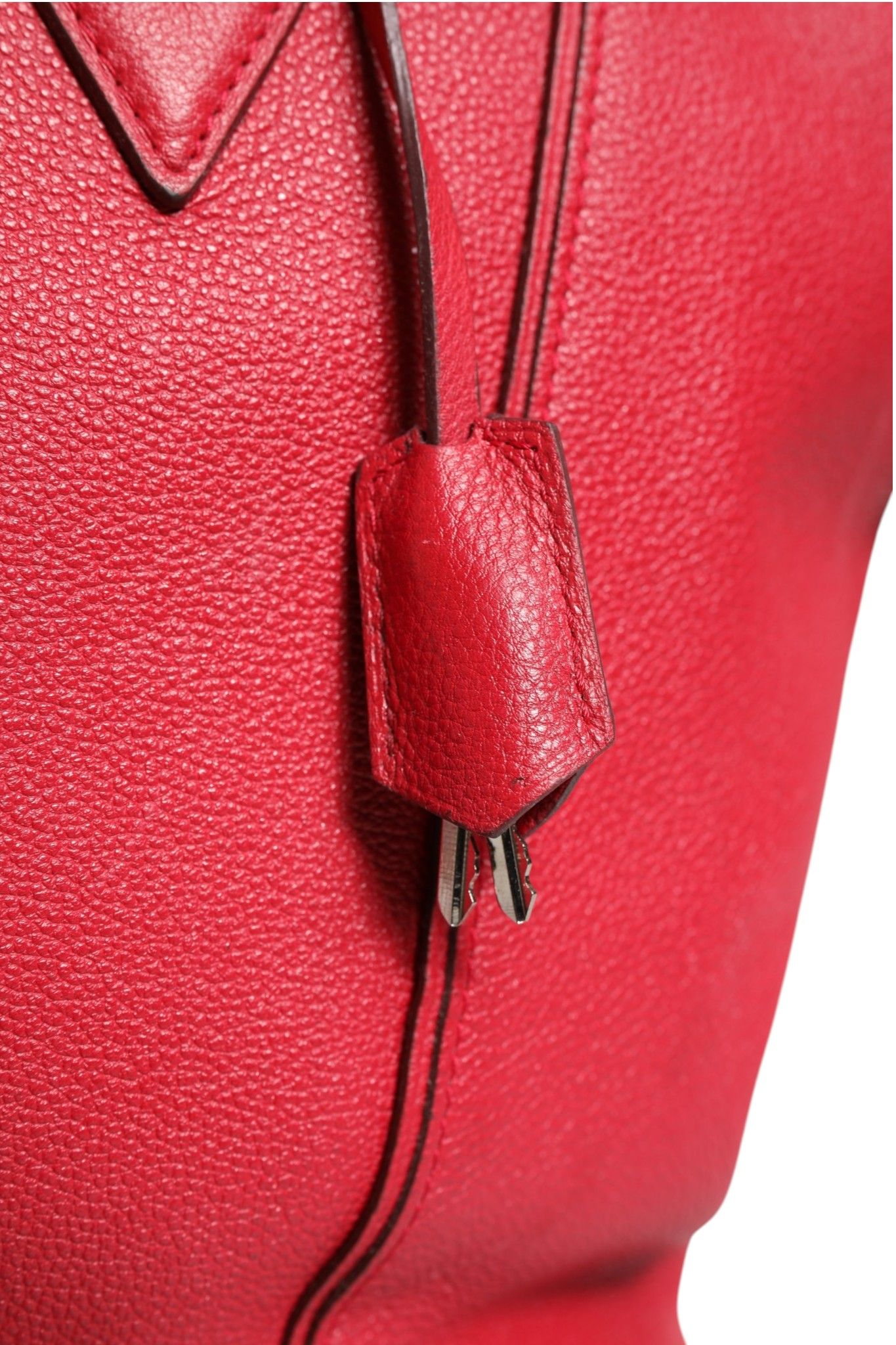 Griotte Taurillon Leather Soft Lockit MM Crossbody Women's Bag (Pre-Owned) - Louis Vuitton - Modalova