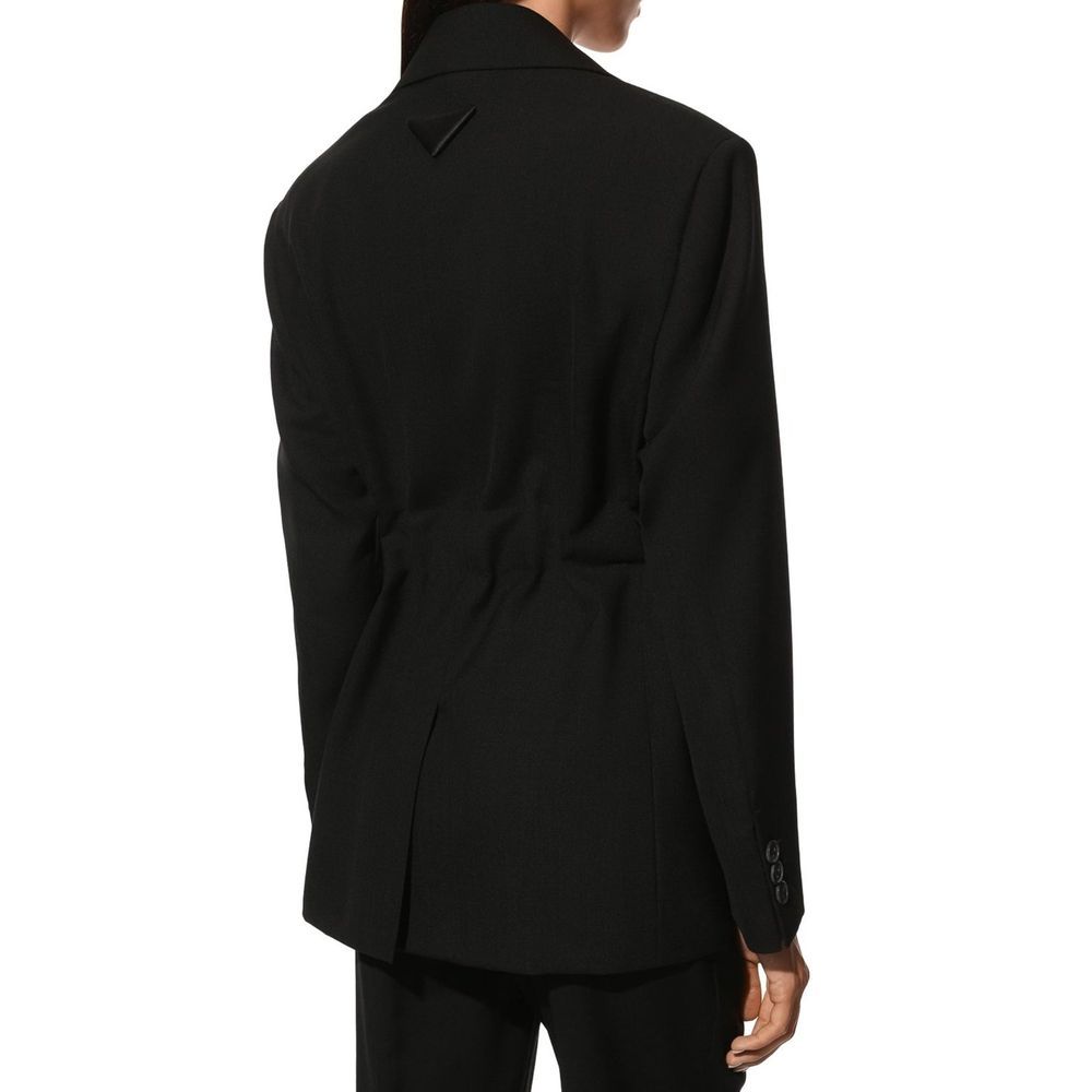Prada Black Wool Women's Blazer - Prada - Modalova