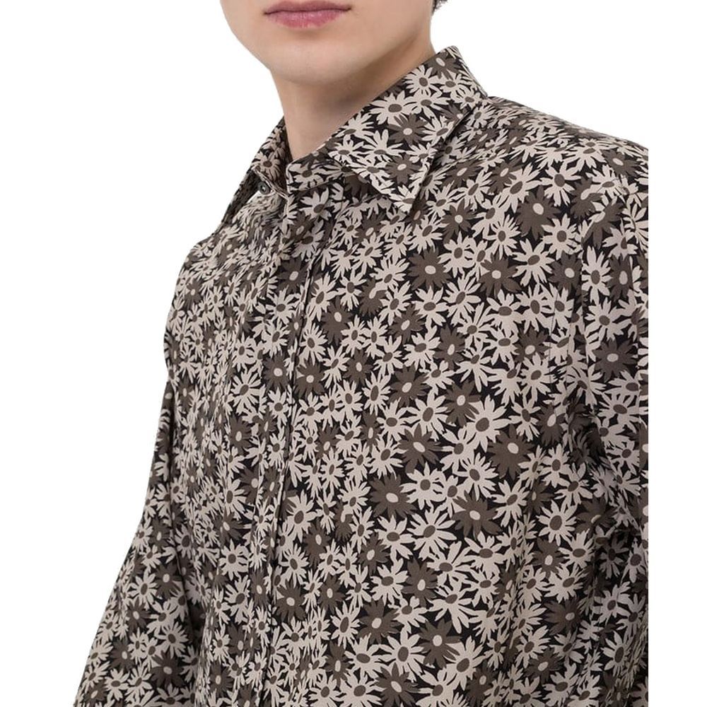 Cotton Pattern Men's Shirt - Tom Ford - Modalova