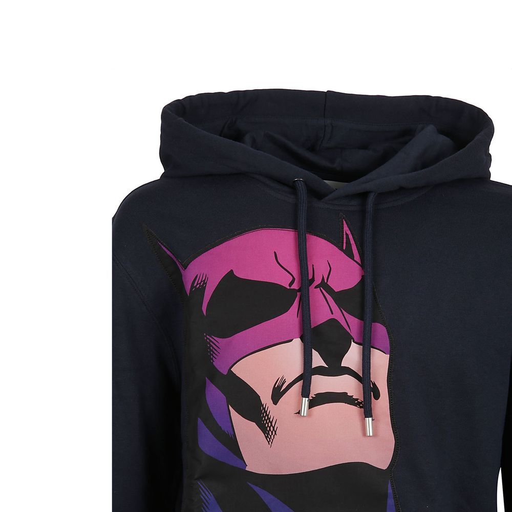 Lanvin Blue Cotton Men's Sweatshirt - Lanvin - Modalova
