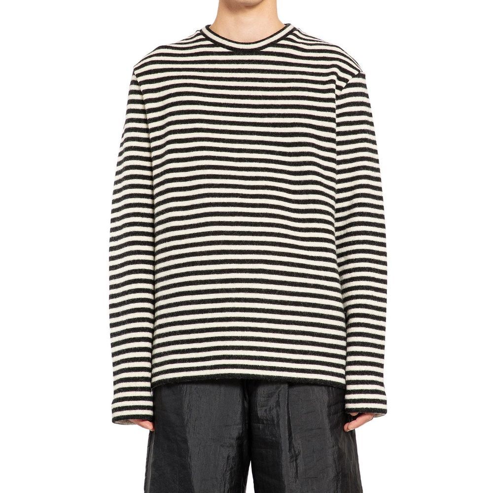 Jil Sander White Wool Men's T-Shirt - Jil Sander - Modalova