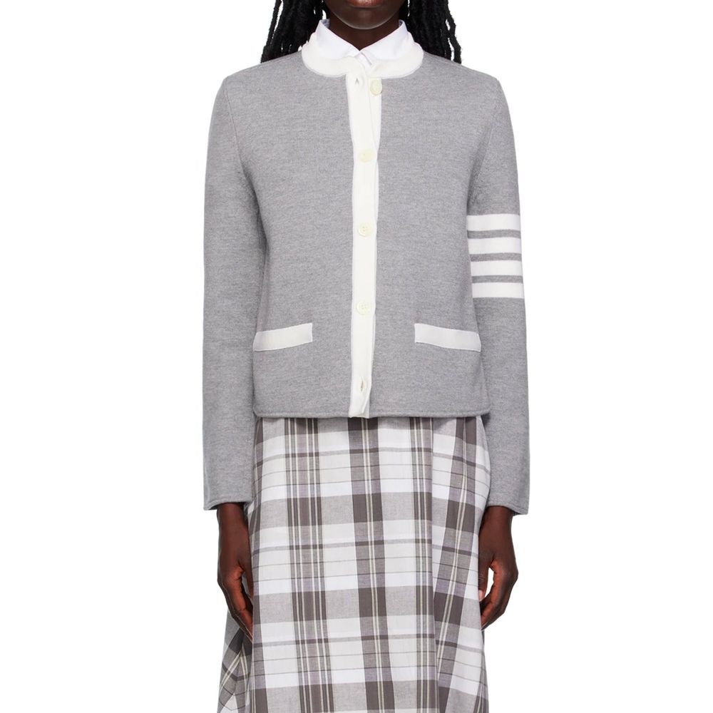 Wool Women's Cardigan - Thom Browne - Modalova