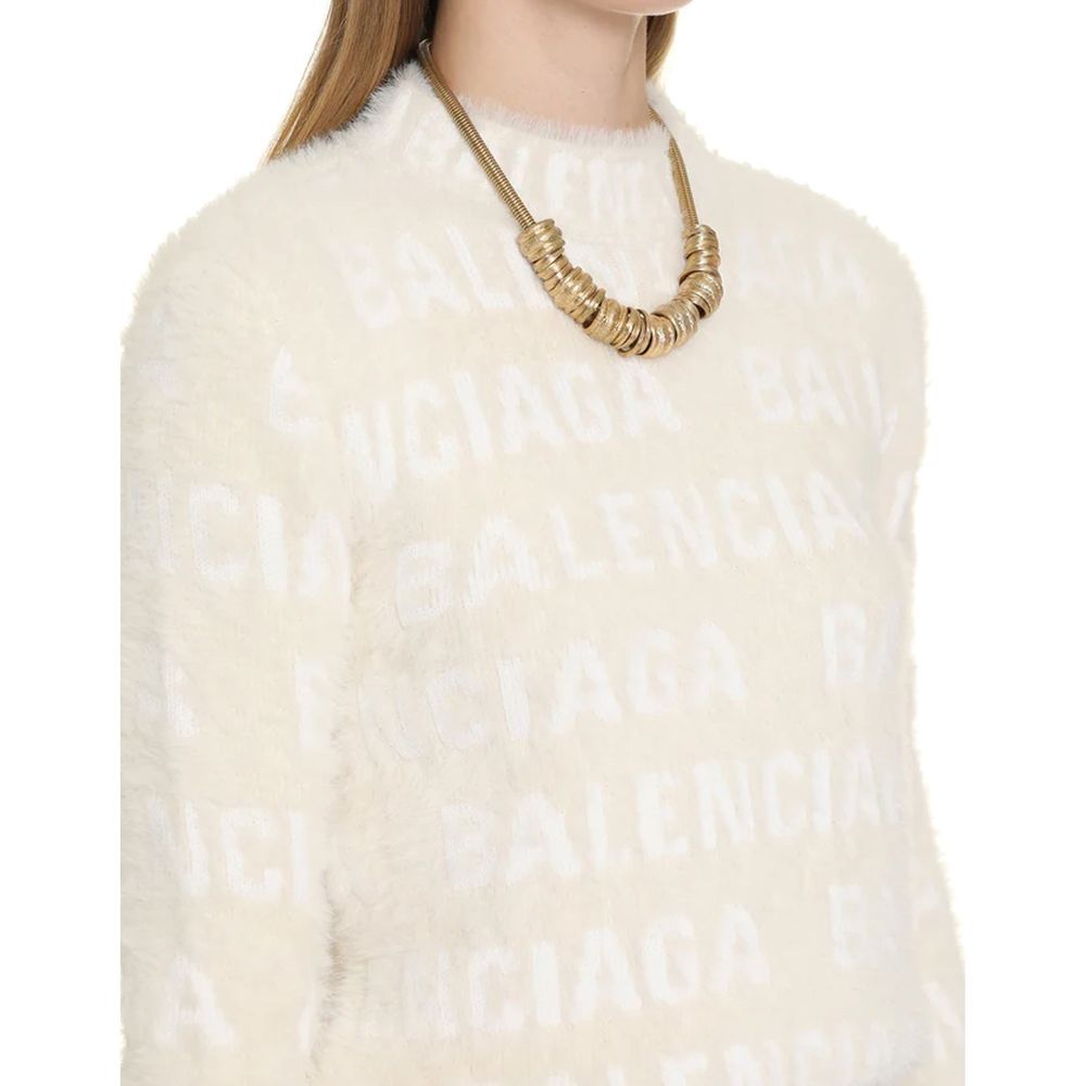 Elastane Women's Sweatshirt - Balenciaga - Modalova