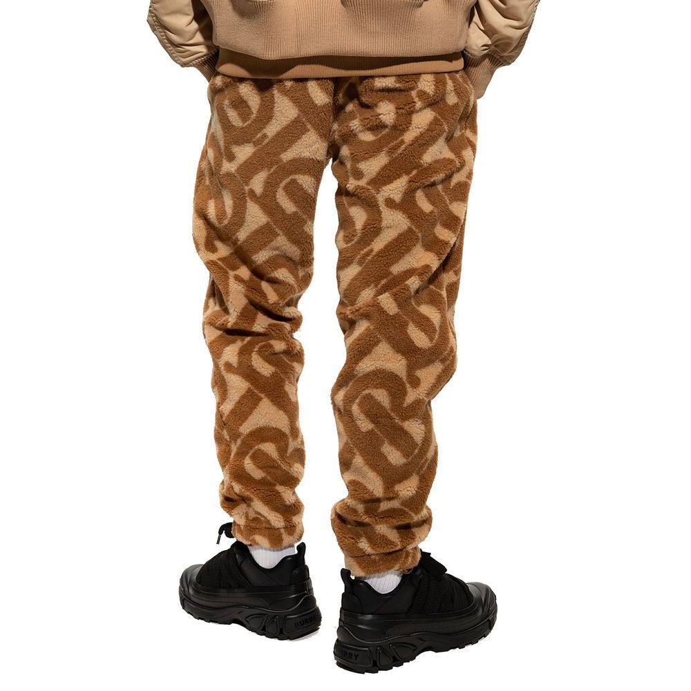 Polyester Casual Men's Pants - Burberry - Modalova