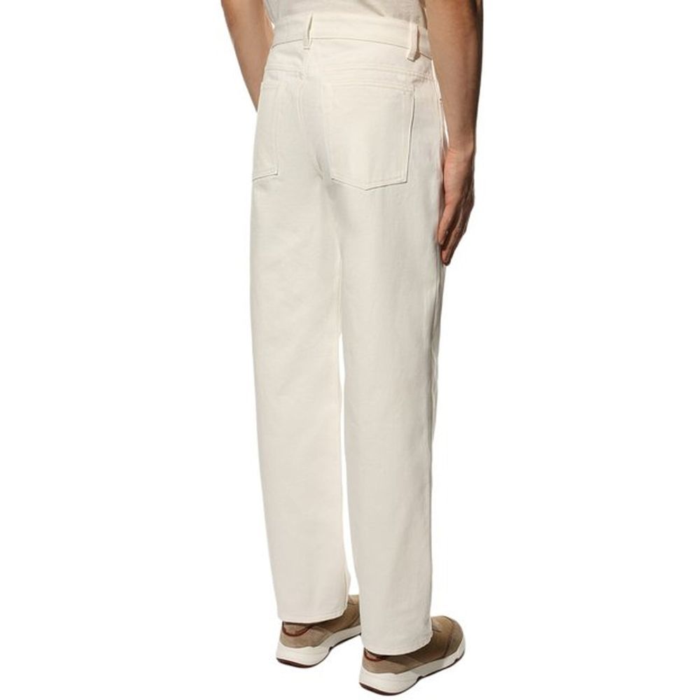 Cotton Relaxed Fit Men's Jeans - Jil Sander - Modalova