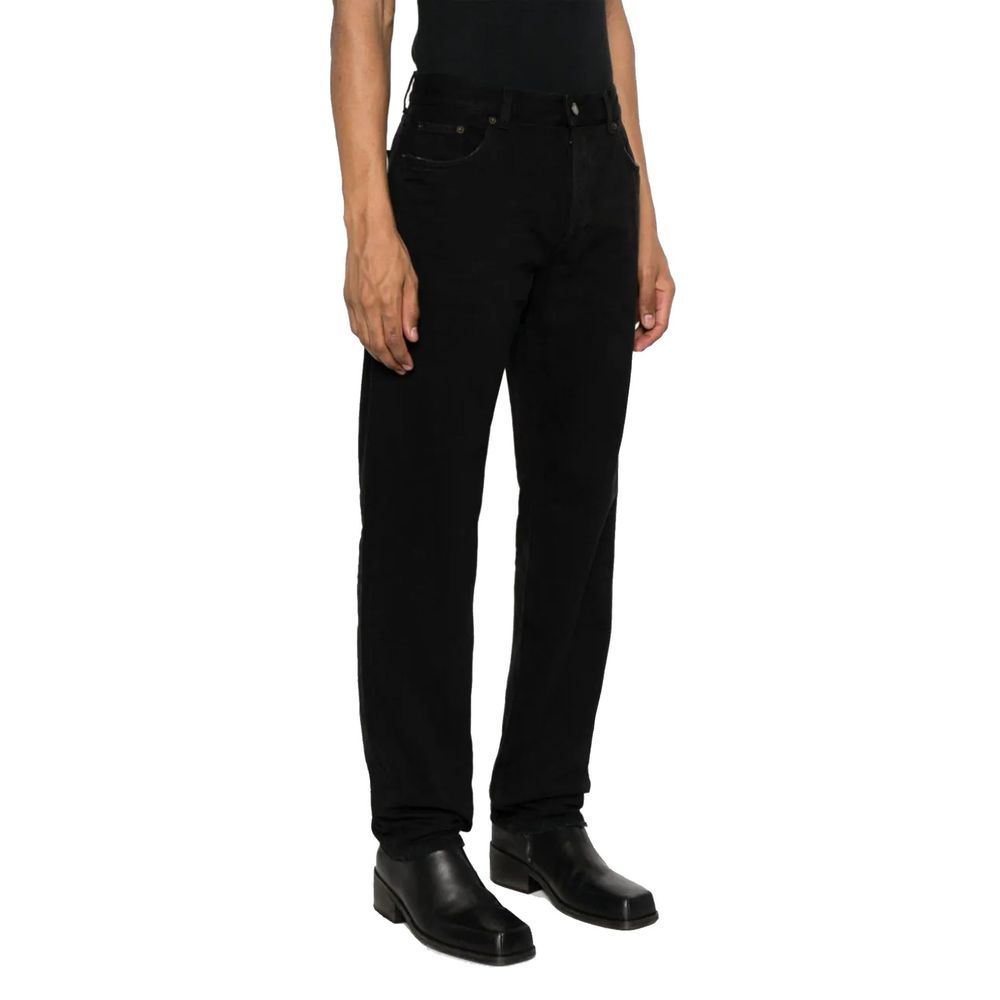 Cotton Relaxed Fit Men's Jeans - Saint Laurent - Modalova