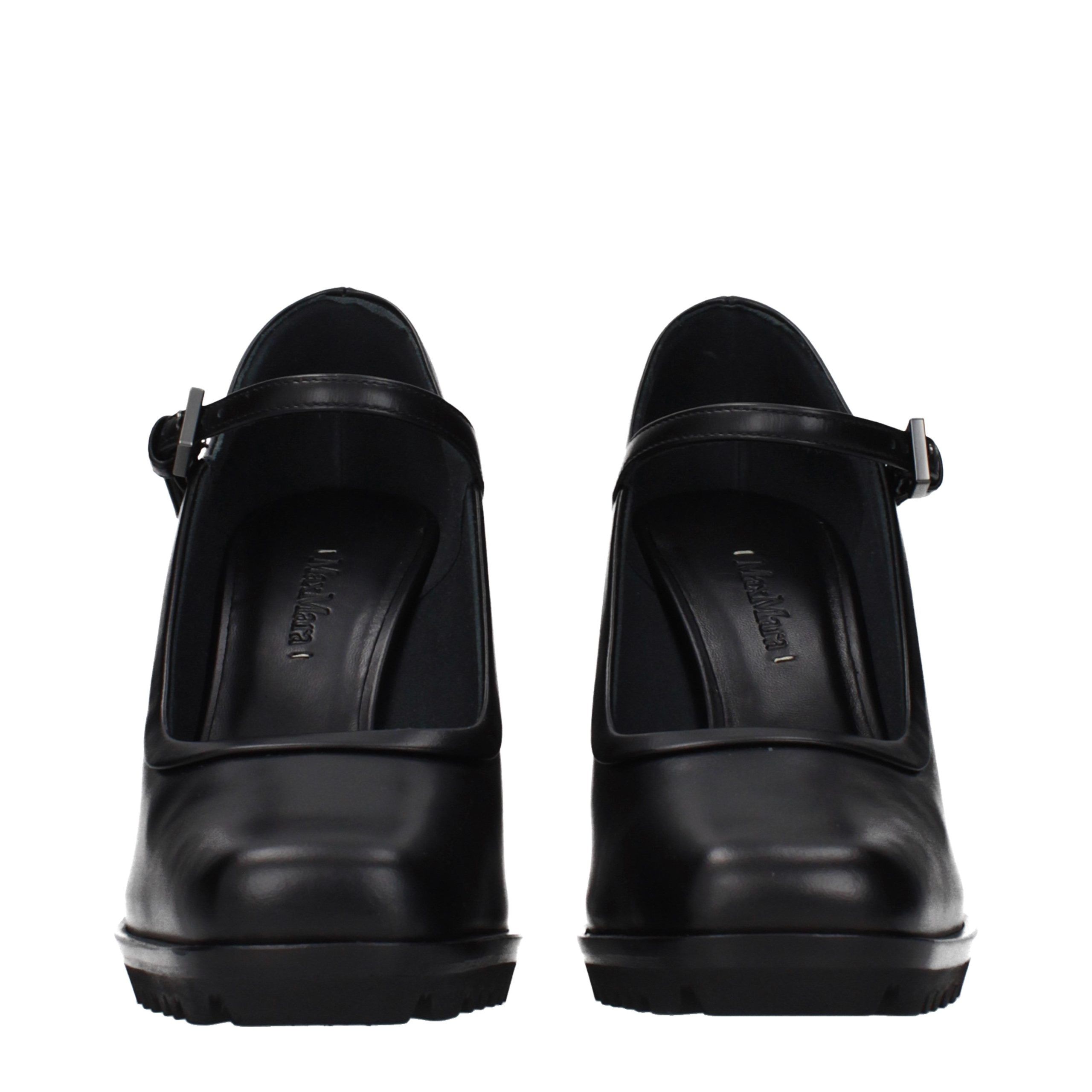 Leather High Heel Women's Pumps - Max Mara - Modalova