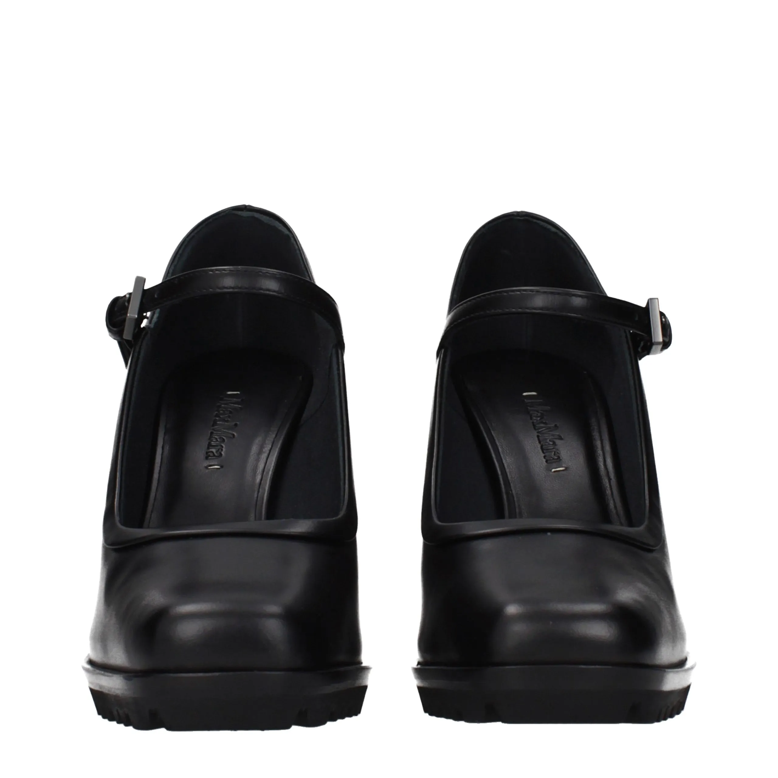 Leather High Heel Women's Pumps - Max Mara - Modalova