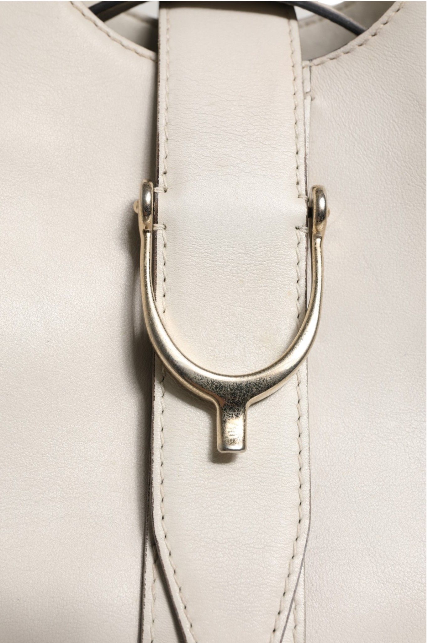Leather Stirrup Top Handle Women's Bag (Pre-Owned) - Gucci - Modalova