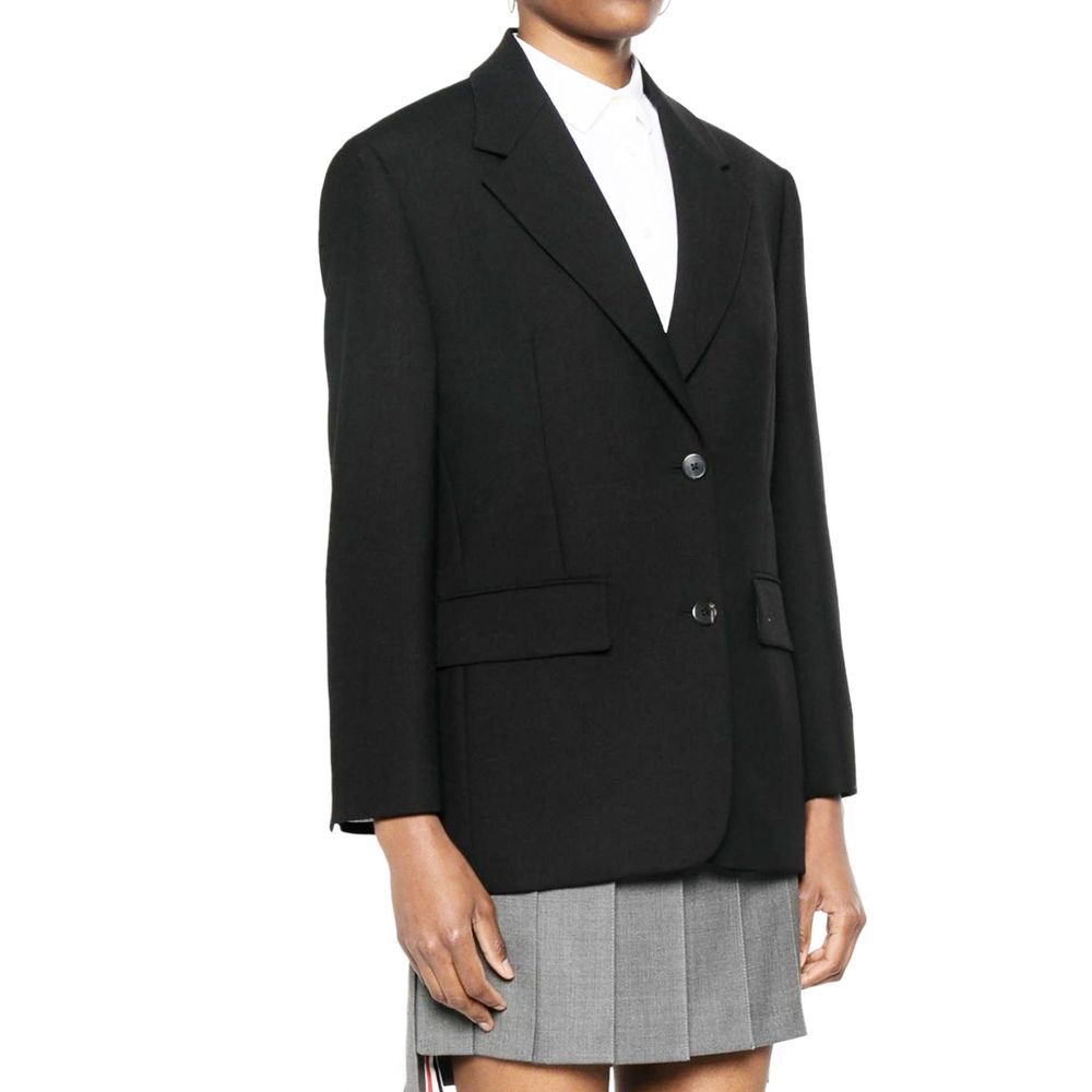 Virgin Wool Women's Blazer - Prada - Modalova