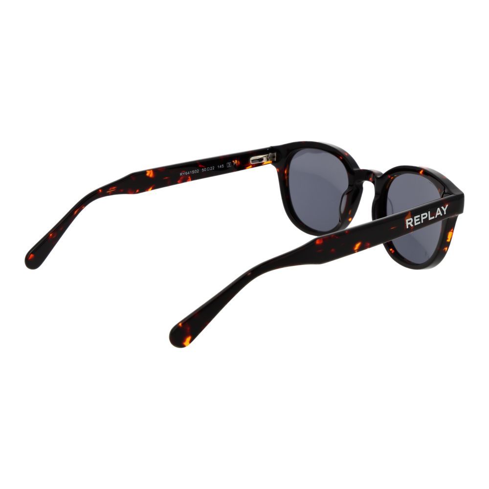 Replay Brown Acetate Sunglasses - Replay - Modalova