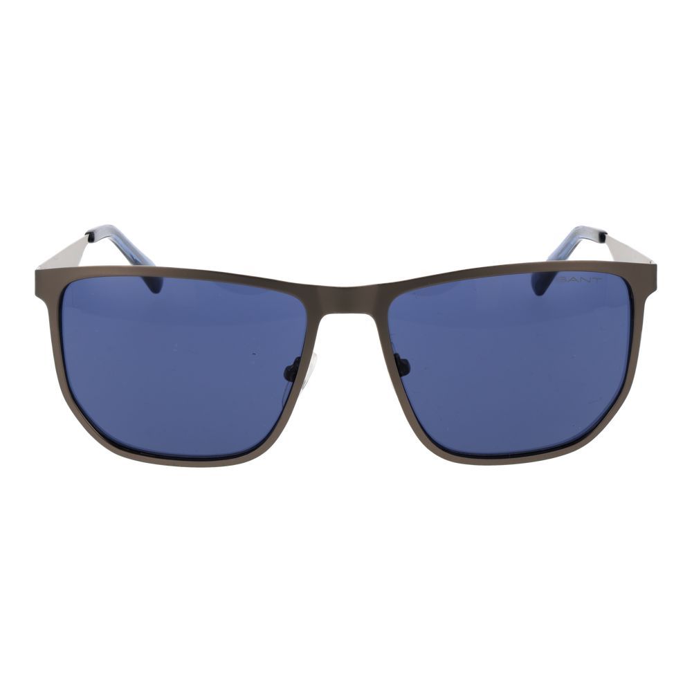Gant Gray Metal Men's Sunglasses - Gant - Modalova