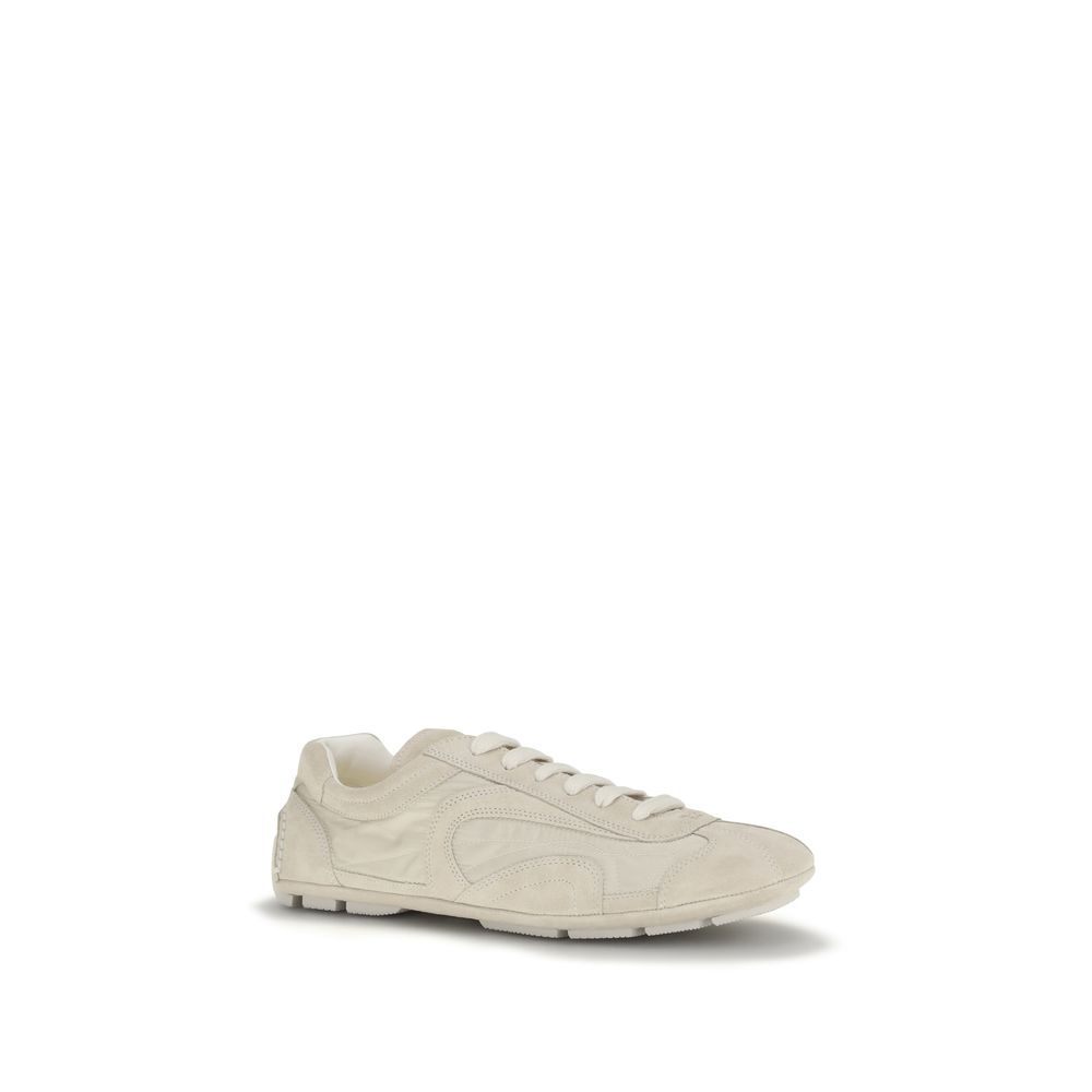 Calf Leather Bos Taurus Men's Sneakers - Prada - Modalova
