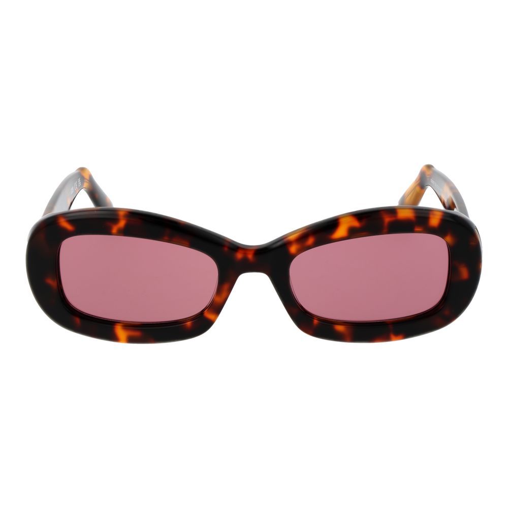 GCDS Brown Plastic Sunglasses - GCDS - Modalova