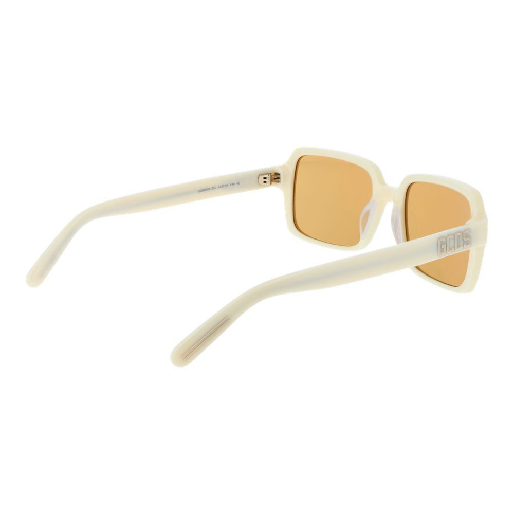GCDS Beige Plastic Sunglasses - GCDS - Modalova