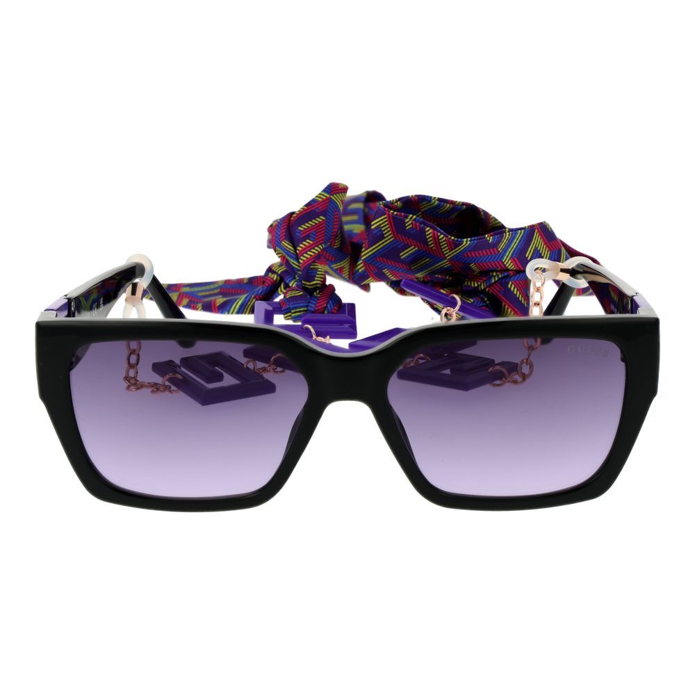 Guess Black Plastic Sunglasses - Guess - Modalova