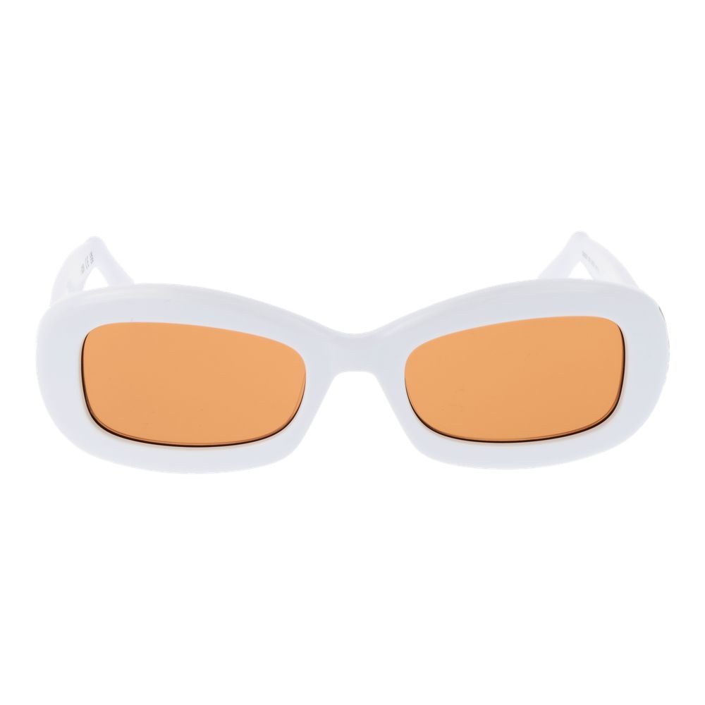 GCDS White Plastic Sunglasses - GCDS - Modalova
