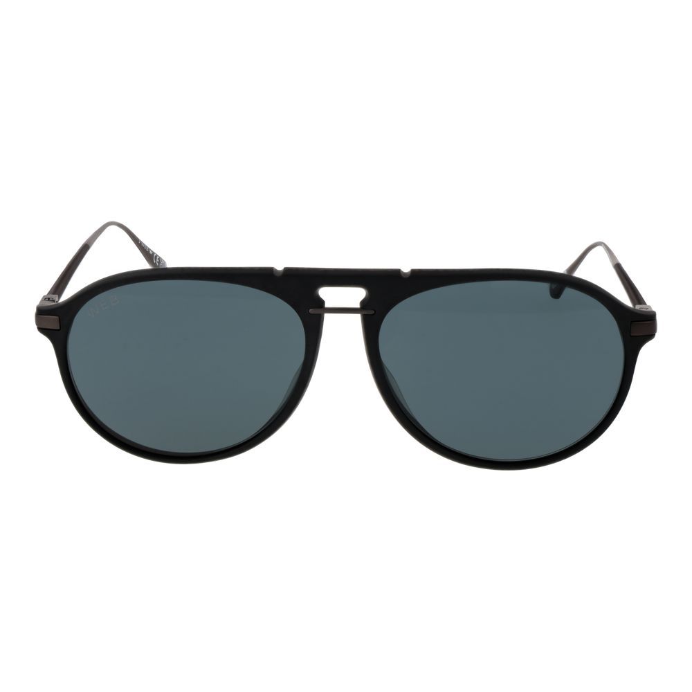 Web Black Titanium Men's Sunglasses - Web - Modalova