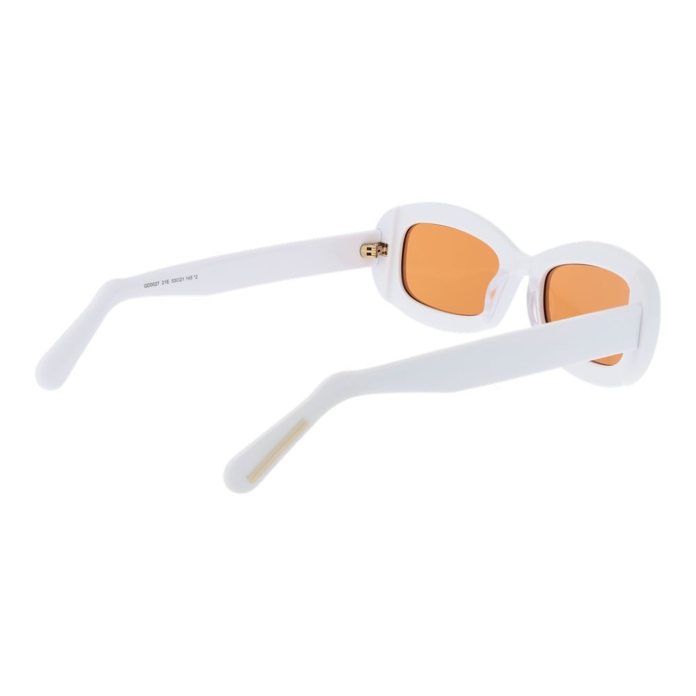 GCDS White Plastic Sunglasses - GCDS - Modalova