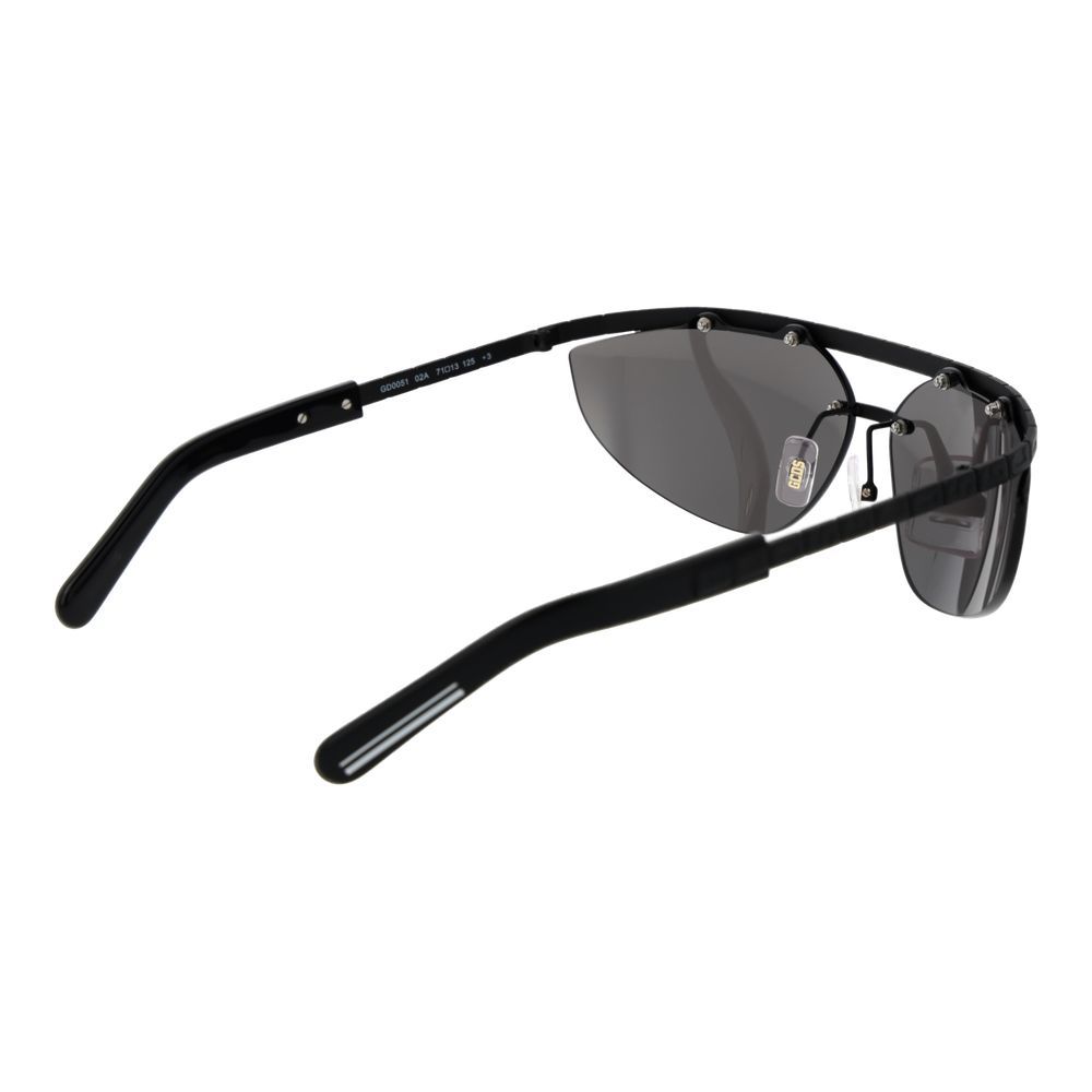 GCDS Black Metal Sunglasses - GCDS - Modalova