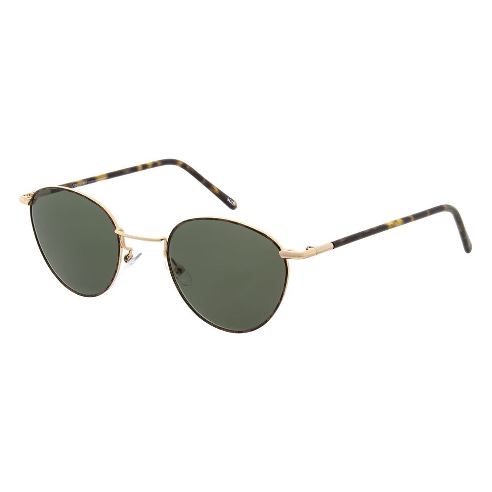 Andy Wolf Gold Metal Sunglasses - Andy Wolf - Modalova