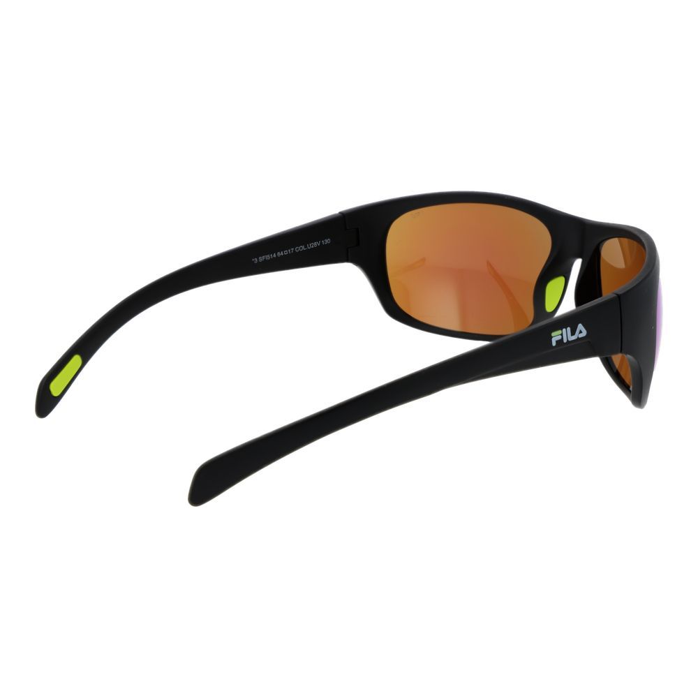 Fila Black Plastic Men's Sunglasses - Fila - Modalova