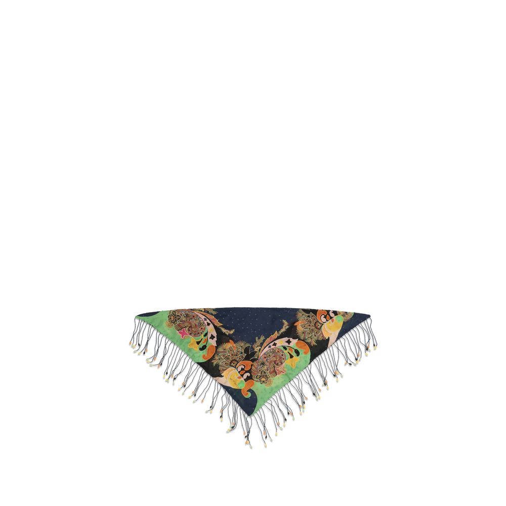 Etro Multicolor Silk Women's Scarf - Etro - Modalova
