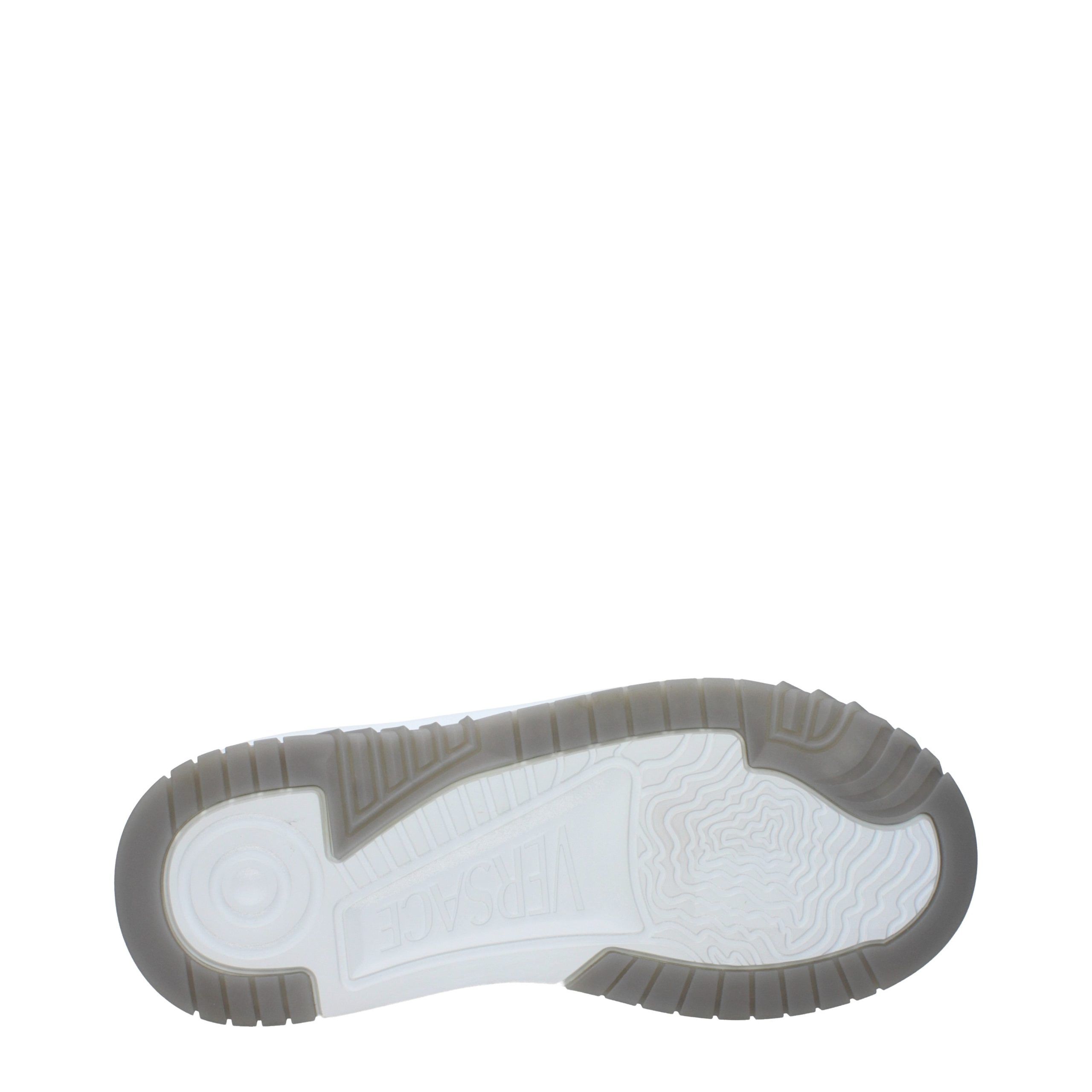 Leather Low Top Men's Sneakers - Versace - Modalova