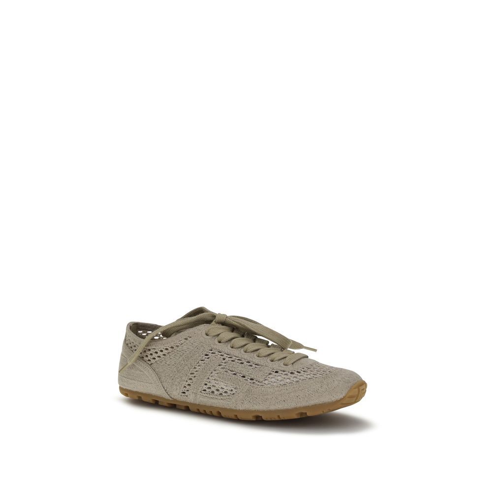 Cotton Athletic Women's Sneakers - Balmain - Modalova