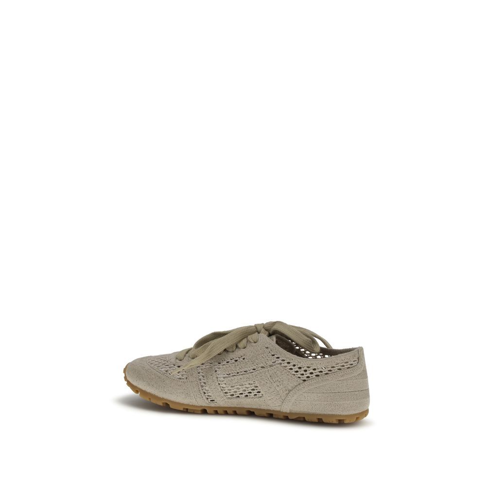 Cotton Athletic Women's Sneakers - Balmain - Modalova
