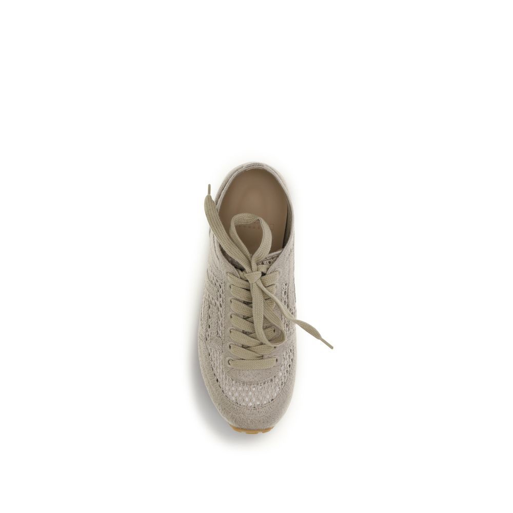Cotton Athletic Women's Sneakers - Balmain - Modalova