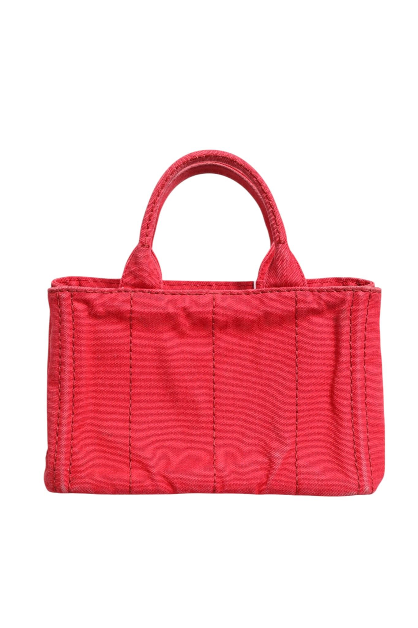 Canapa Mini Canvas Women's Tote (Pre-Owned) - Prada - Modalova