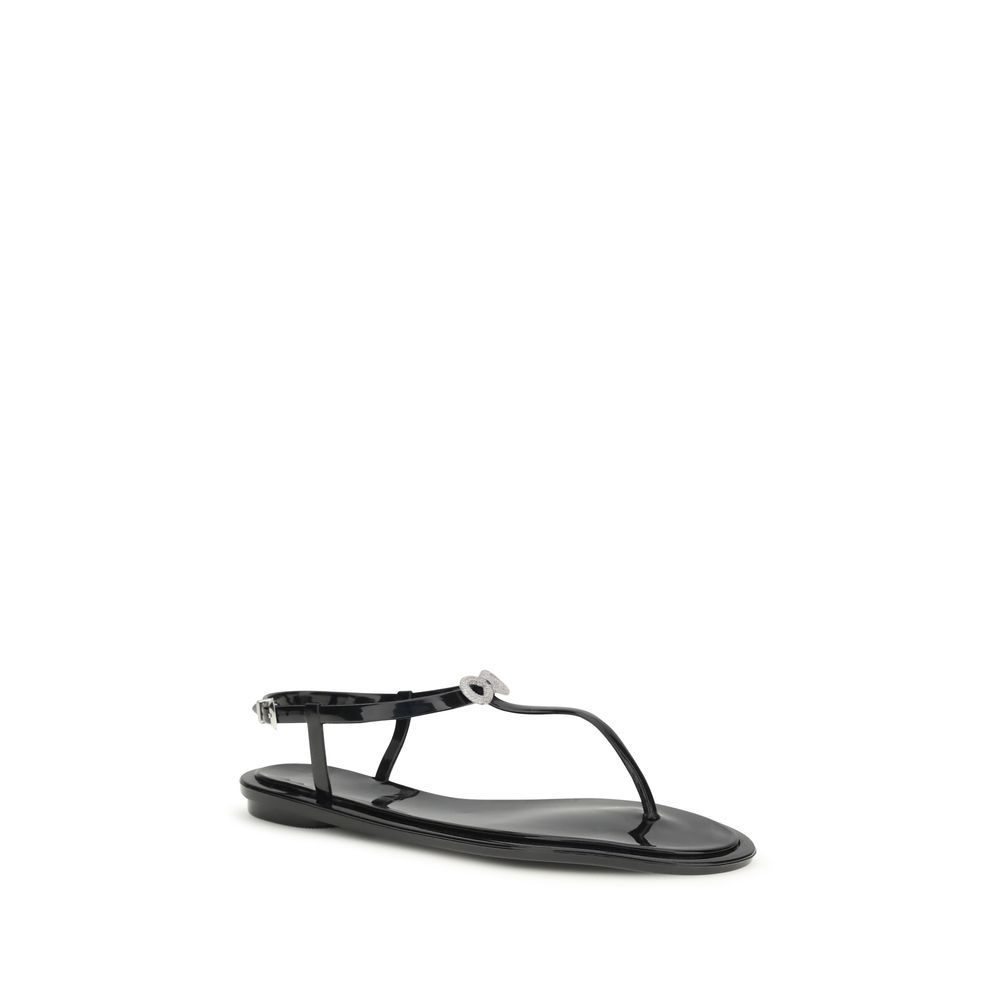 Rubber Flat Women's Sandals - MACH & MACH - Modalova