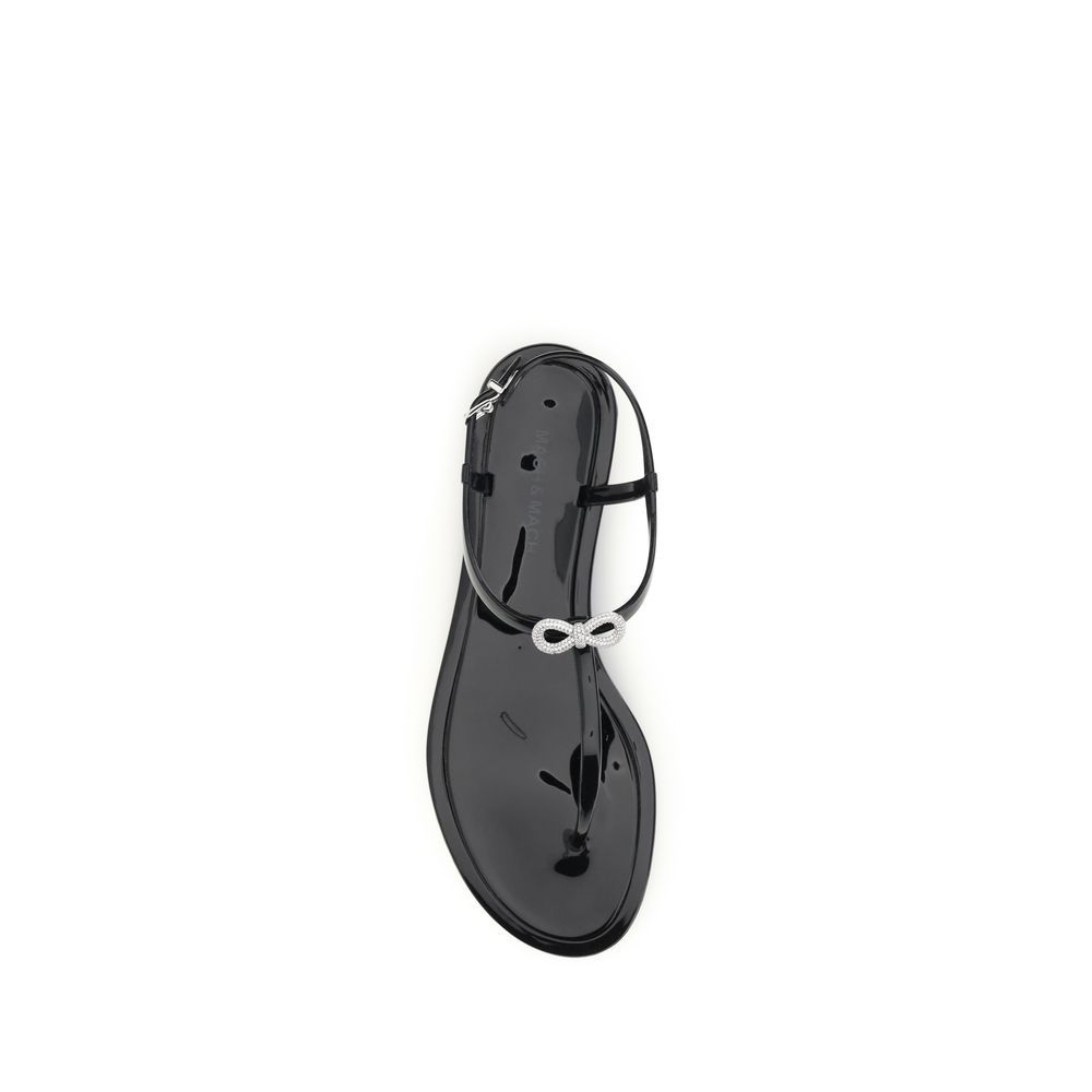 Rubber Flat Women's Sandals - MACH & MACH - Modalova