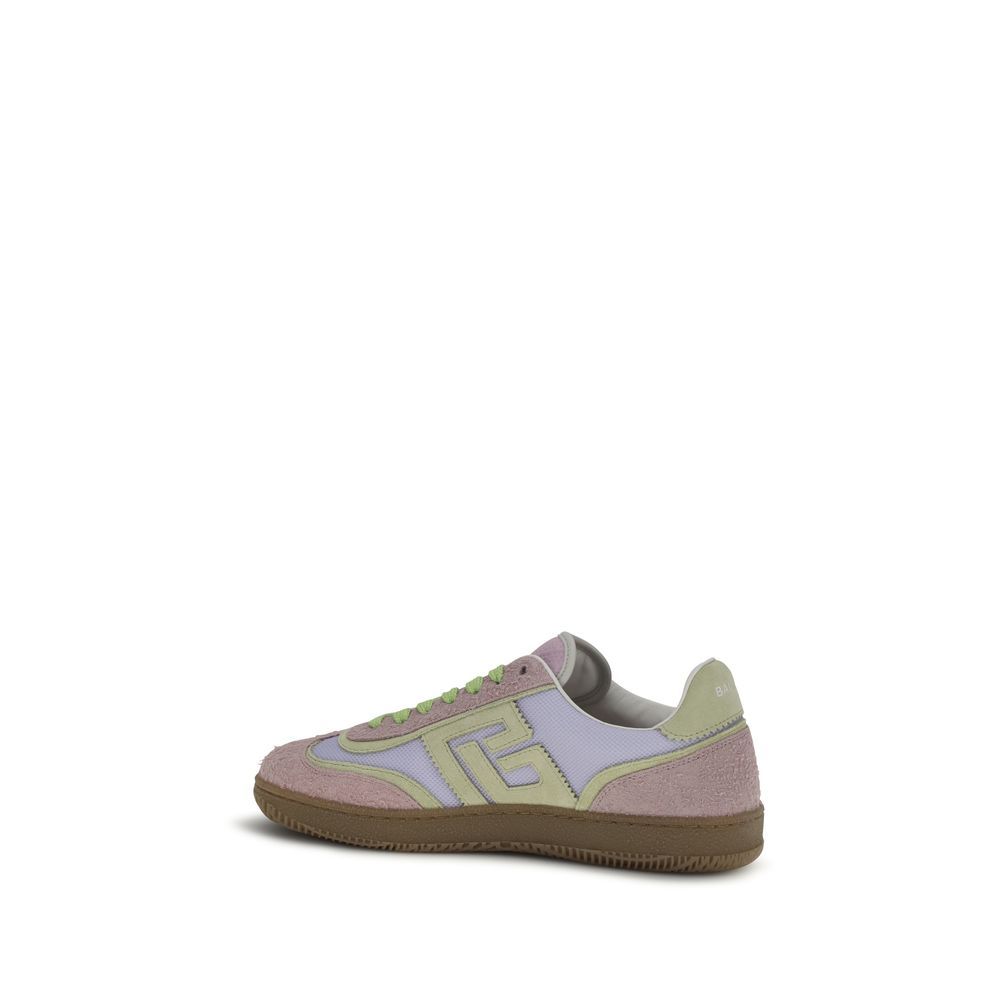 Calf Leather Bos Taurus Athletic Women's Sneakers - Balmain - Modalova