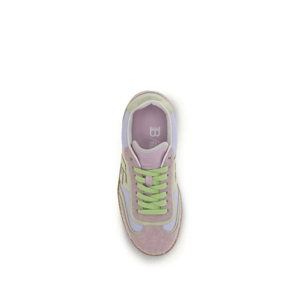 Calf Leather Bos Taurus Athletic Women's Sneakers - Balmain - Modalova