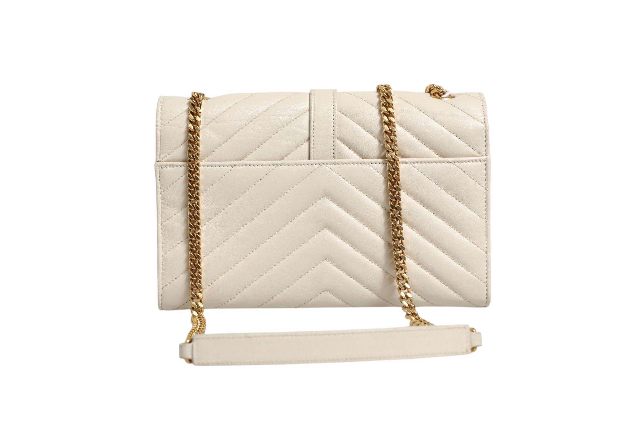 Envelope Triquilt Medium YSL Shoulder Women's Bag (Pre-Owned) - Saint Laurent - Modalova