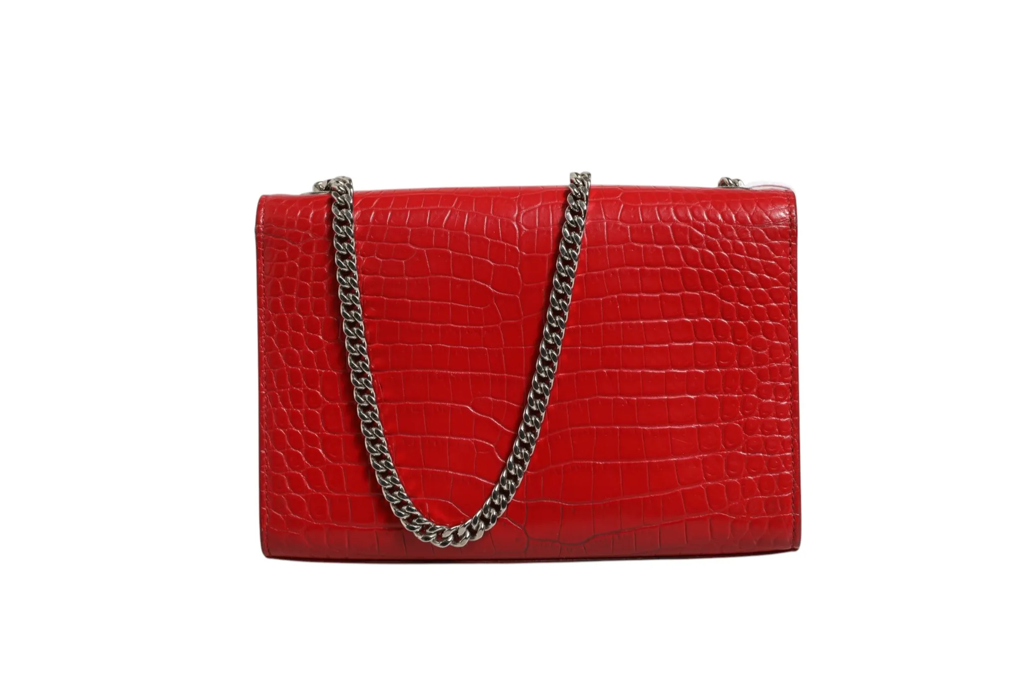 Kate Tassel Chain Bag in Crocodile Embossed Women's Leather (Pre-Owned) - Saint Laurent - Modalova
