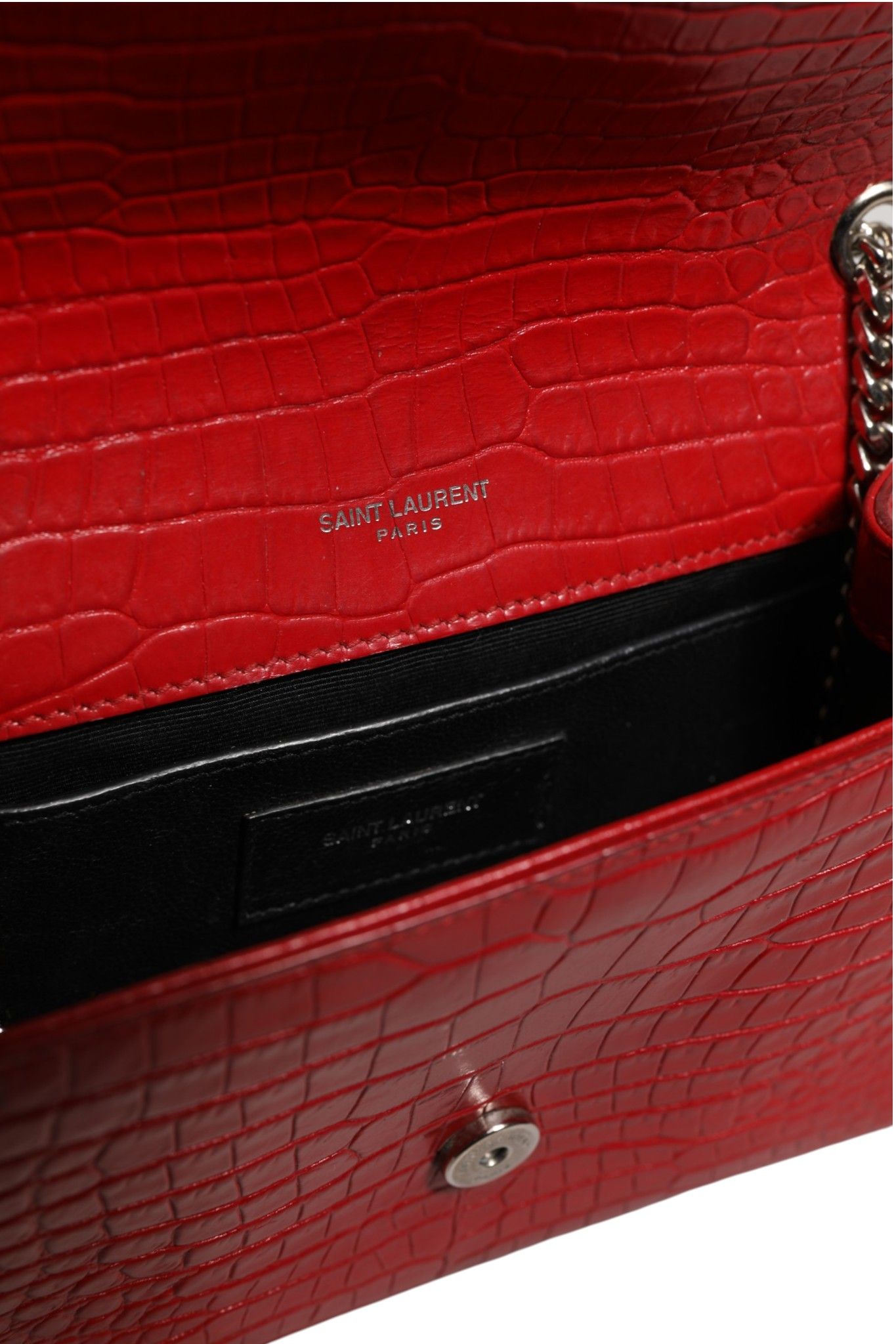 Kate Tassel Chain Bag in Crocodile Embossed Women's Leather (Pre-Owned) - Saint Laurent - Modalova
