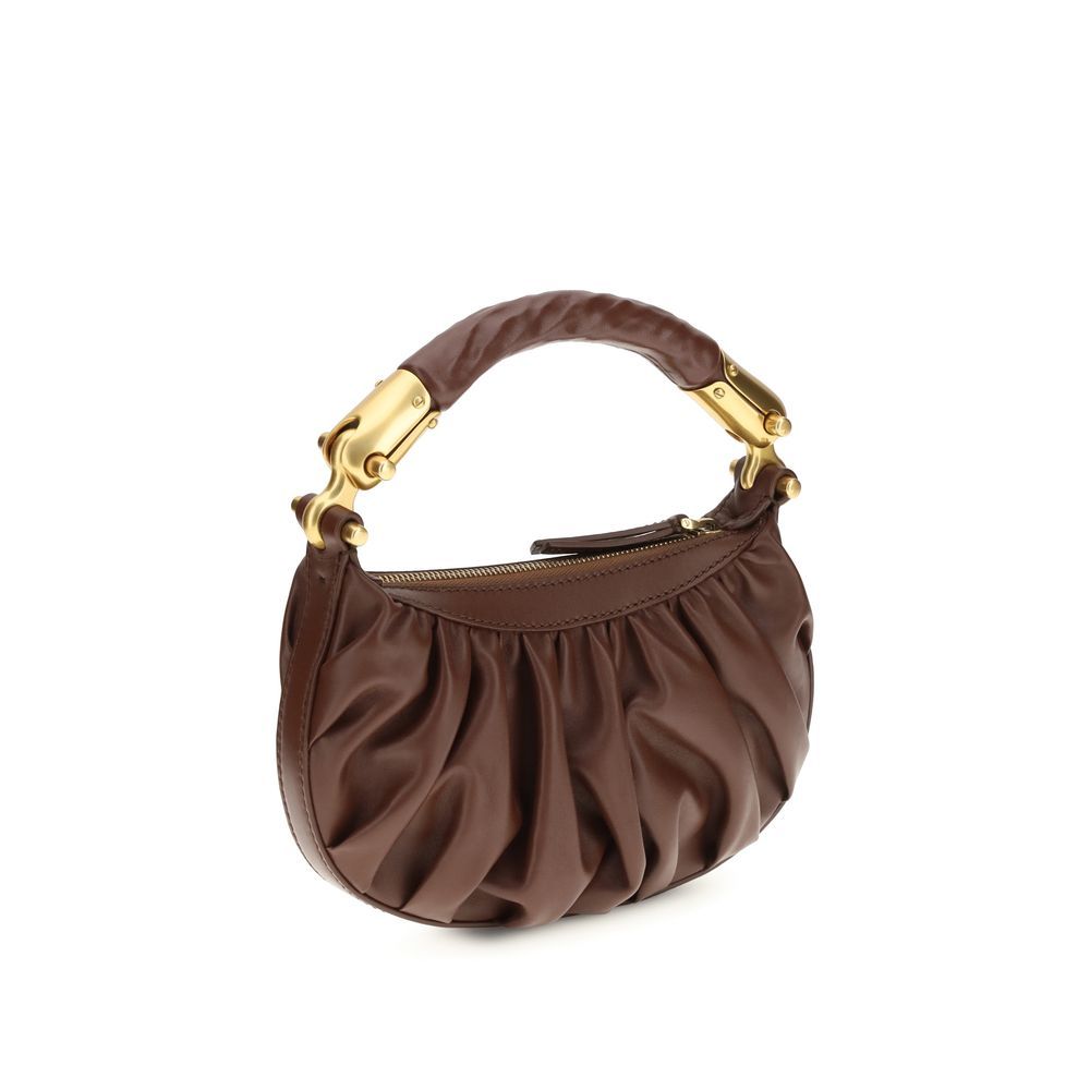 Calf Leather Bos Taurus Shoulder Women's Bag - Balmain - Modalova