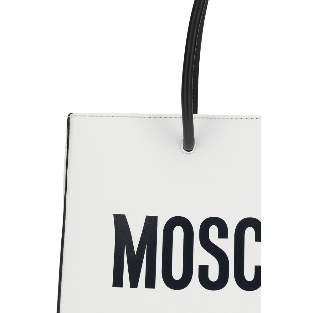 Calf Leather Bos Taurus Women's Handbag - Moschino - Modalova