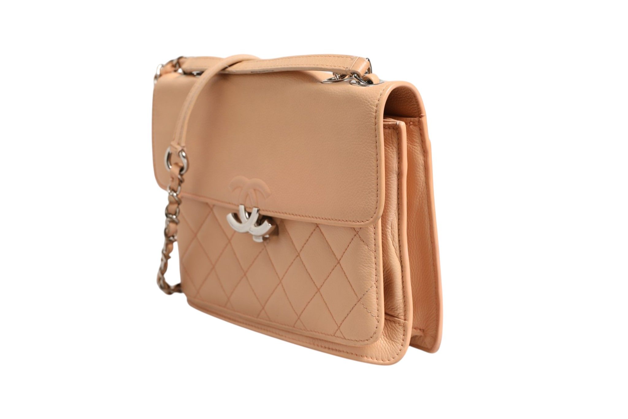 Goatskin Quilted Small CC Box Flap Women's Bag (Pre-Owned) - Chanel - Modalova