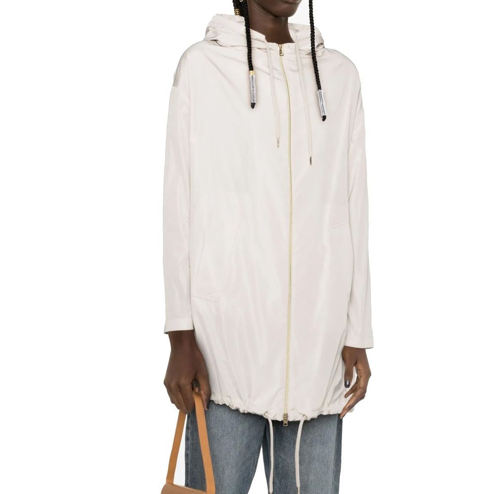 Herno White Polyester Women's Coat - Herno - Modalova