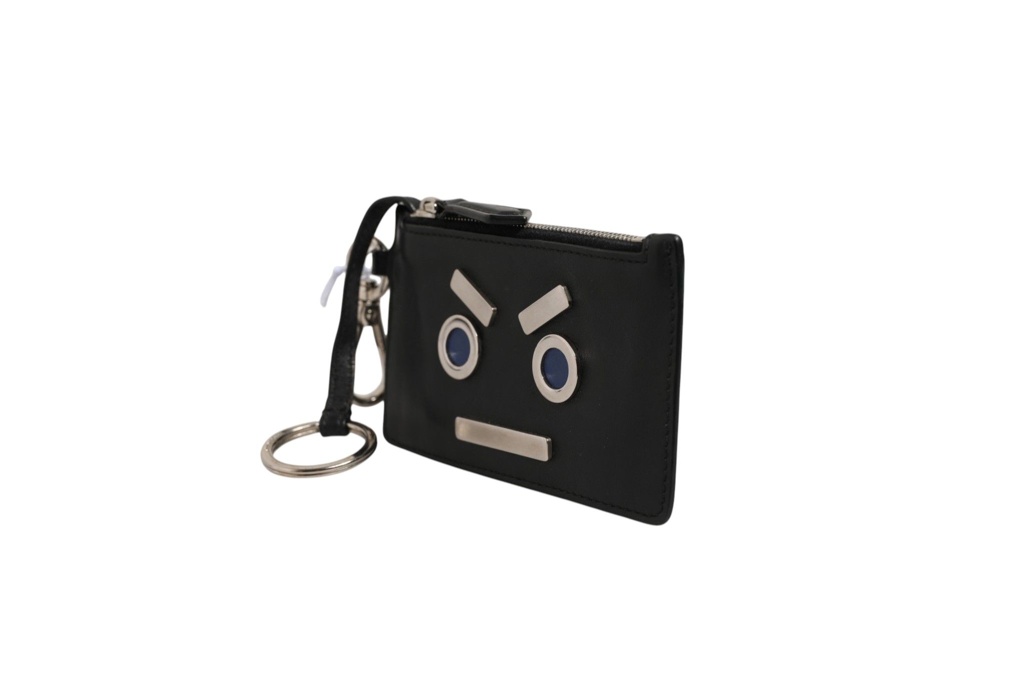 Vitello Liberty Studded Coin Pouch Key Case Women's Ardesia (Pre-Owned) - Fendi - Modalova